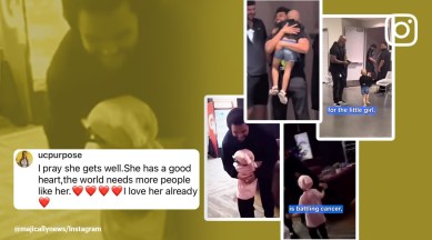 Little girl battling cancer, girl meets The Weeknd, Grammy Award, Grammy Award-winner, The Weeknd, Canadian singer, concert, sweet video, viral, trending