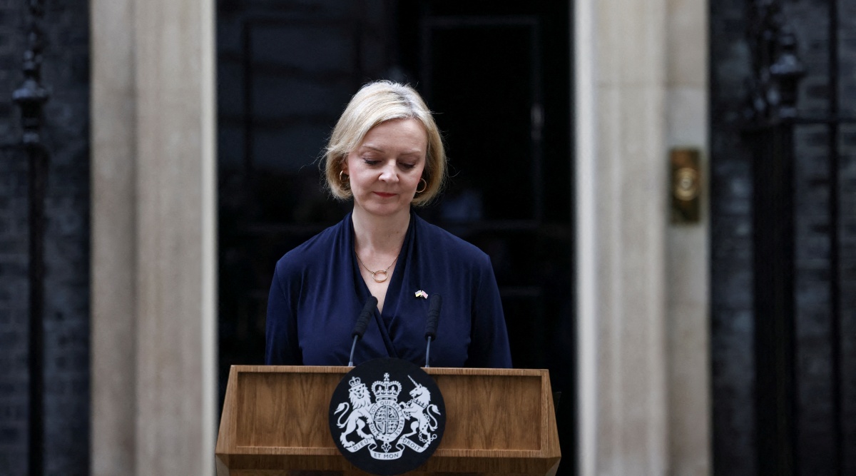 Liz Truss mengundurkan diri setelah enam minggu sebagai Perdana Menteri Inggris