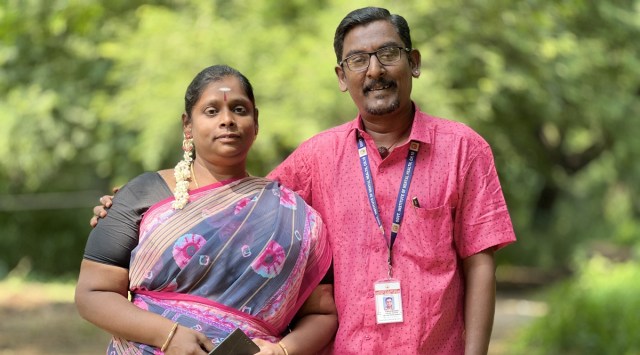 Mahendran, Deepa will get married Oct 28. (Express Photo by Arun Janardhanan)