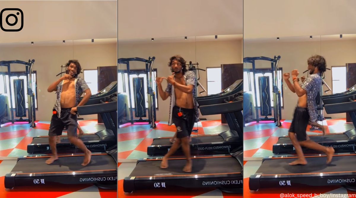 Man dances to Bole Chudiyan on a treadmill, treadmill dance, Instagram Reel, ‘Kabhi Khushi Kabhie Gham’, viral, trending
