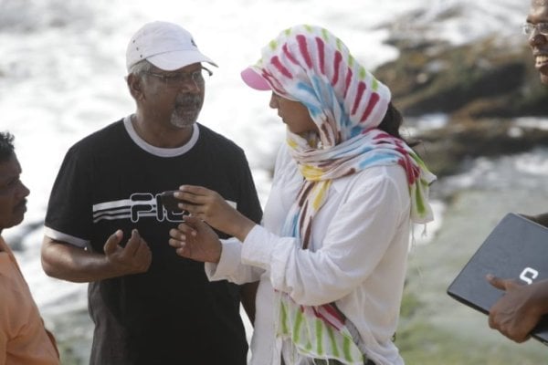Mani Ratnam with Eka Lakhani