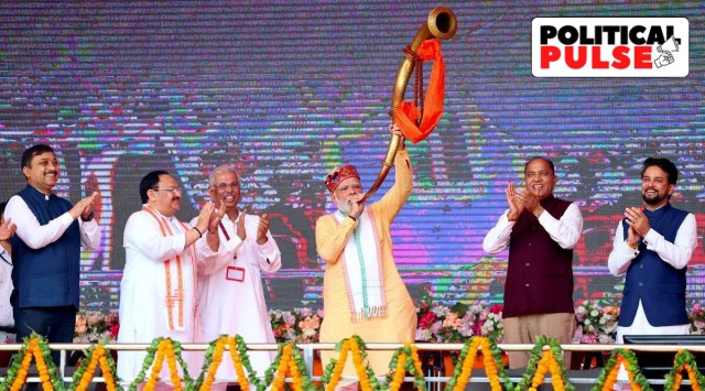 Meanwhile, the BJP is making preparations for Prime Minister Narendra Modi's second visit to the state in a span of 10 days. 