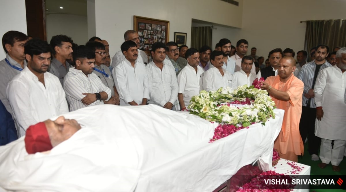 Mulayam Singh Yadav Passes Away: Last rites to be held at Safai today, three-day state mourning in UP - The Indian Express