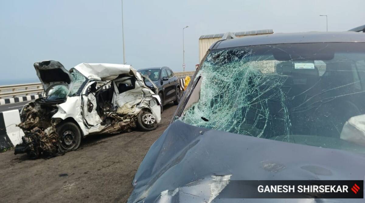 BandraWorli Sea Link accident Arrested driver had 28 challans against