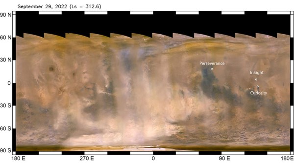 Mars storm