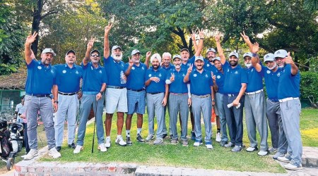 Chandigarh Golf Club, Chandigarh Golf League, Chandigarh Gladiators, Canam Raptors, Punjab news, Chandigarh city news, Chandigarh, India news, Indian Express News Service, Express News Service, Express News, Indian Express India News