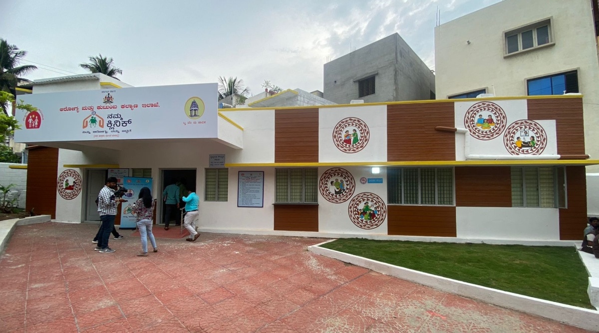 namma clinic news, bengaluru news, indian express