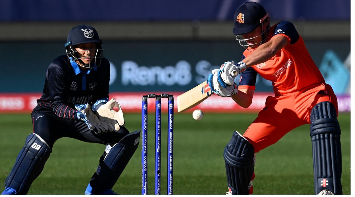 Netherlands will take on Sri Lanka in their last group match on Thursday, while Namibia will be up against UAE. ( Source : T20 World Cup / Twitter )