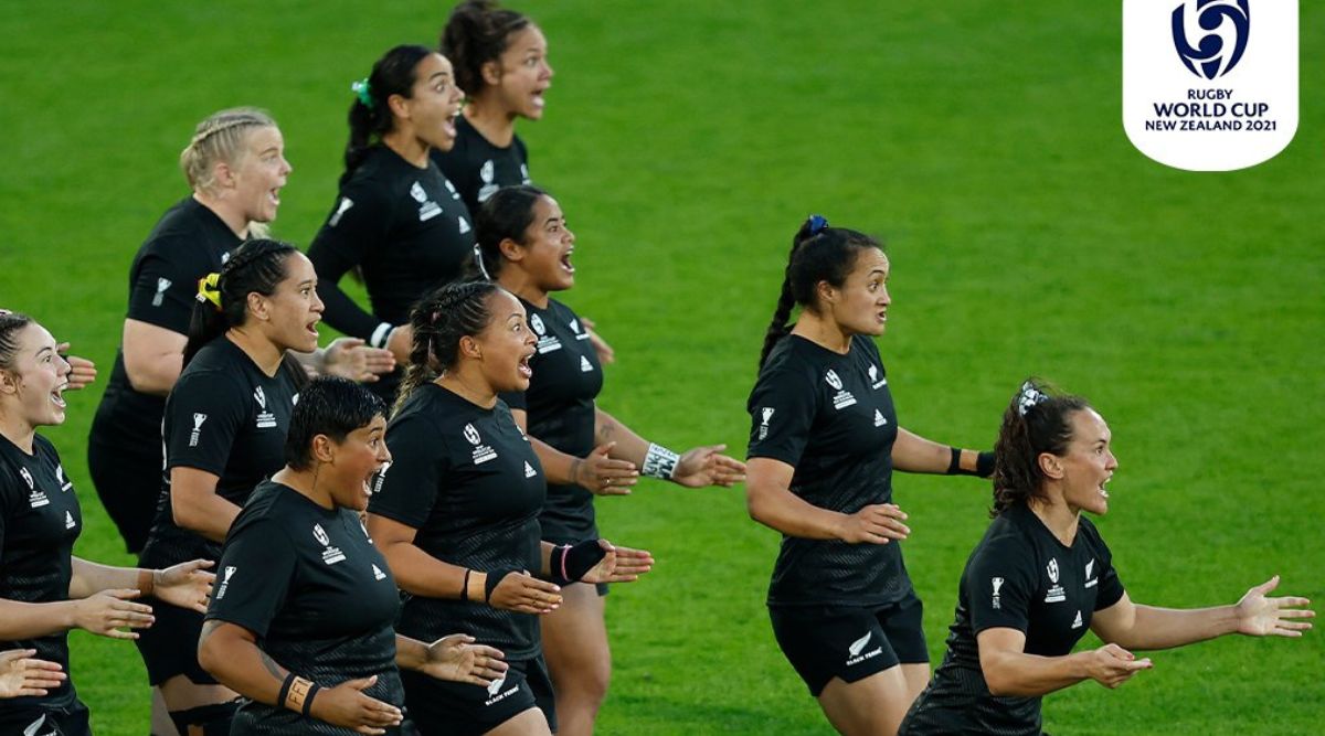 Watch New Zealand women’s rugby team performs haka dance against Wales