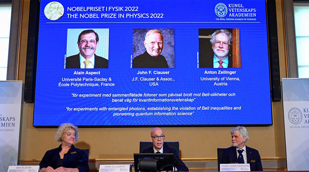 Nobel physics prize won by sleuths of ‘spooky’ quantum science