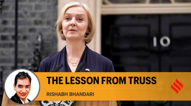 Truss chose a “dash for growth” based on tax cuts but neglected to factor in fiscal responsibility. (AP)