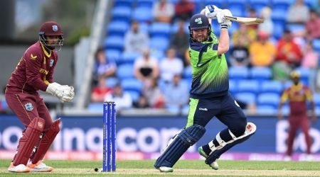 Paul Stirling, WI vs IRE, T20 World Cup