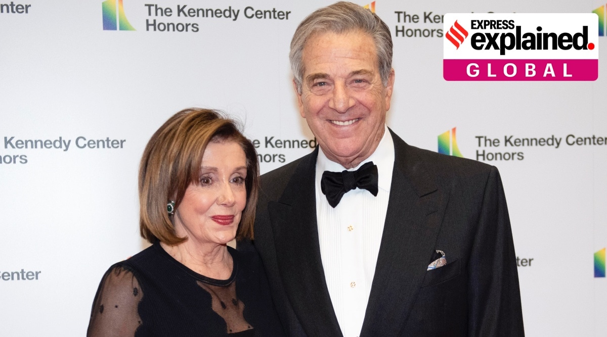 US House Speaker Nancy Pelosi with husband Paul Pelosi