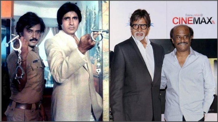 Rajinikanth wishes Amitabh Bachchan Happy Birthday (Images_ PTI)