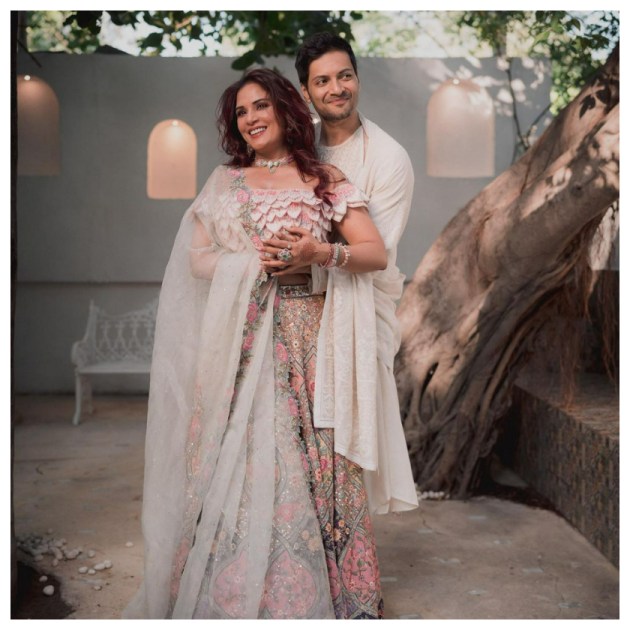 Ali Fazal and Richa Chadha