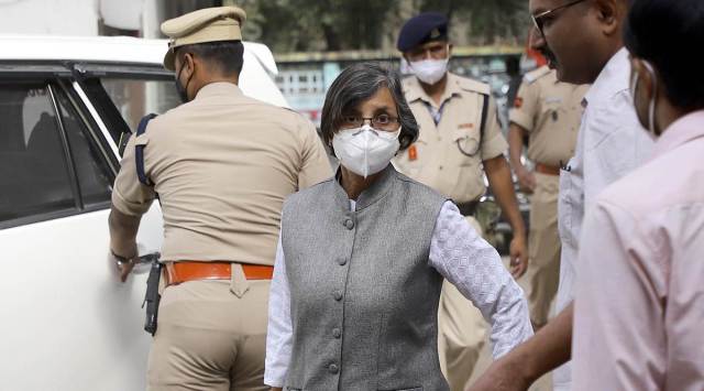 IPS officer and former commissioner of Pune city police Rashmi Shukla appears as a witness before the Koregaon Bhima Commission of Inquiry, which is causes of the Koregaon Bhima violence of January 1, 2018, in which one person died and several others were injured. (Express archives Photo) 