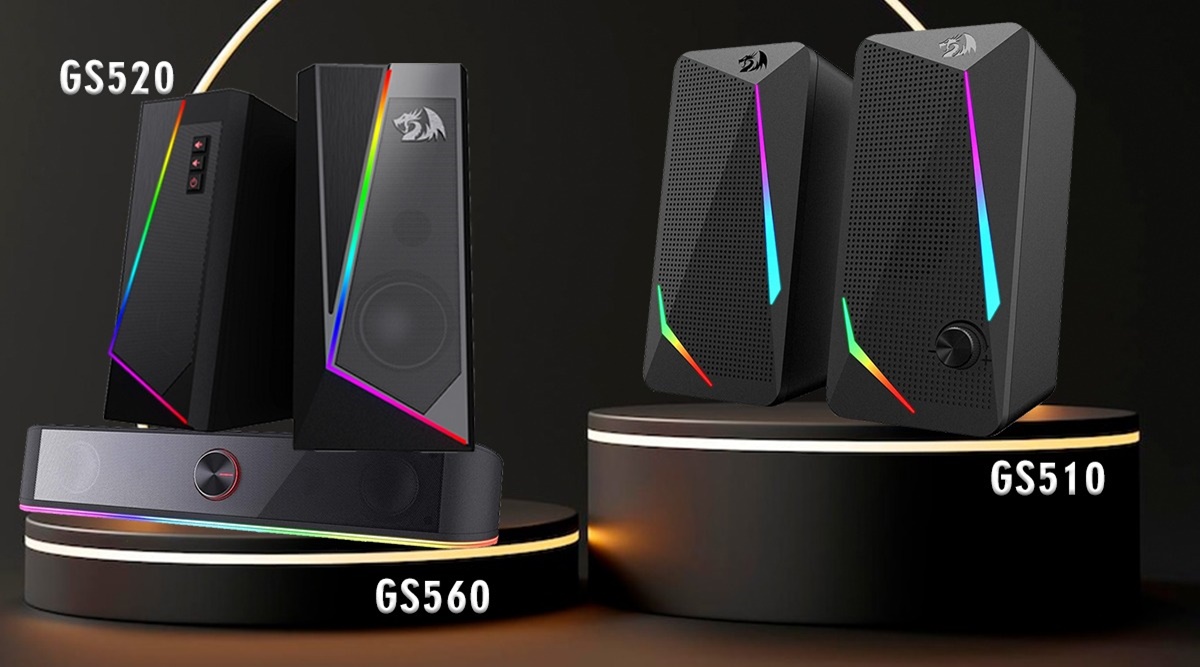 Redragon launches Adiemus GS560 RGB, Anvil GS520 and Waltz GS510 RGB gaming audio system