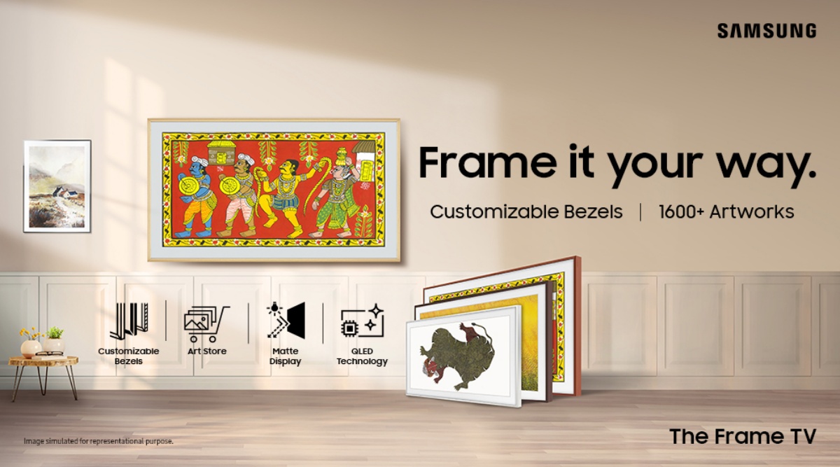 Samsung lanza el televisor ‘The Frame’ en India: consulta características y otros detalles