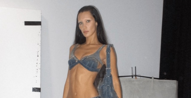 Bella Hadid for Givenchy. 

(Source: Bella Hadid/Instagram)