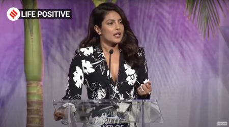 Priyanka was told that she was 'replaceable' in the entertainment industry, because she was a girl. "So I decided to become irreplaceable." she says in the video.

(Source: Variety/Youtube)