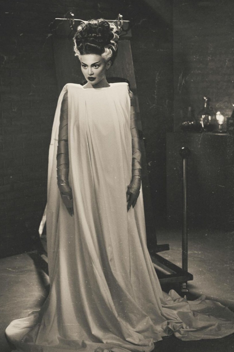 Kylie Jenner deslumbra como la 'Novia de Frankenstein' con un disfraz de Jean Paul Gaultier para Halloween