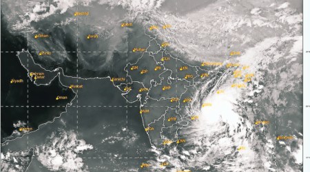 Sunderbans Cyclone Sitrang, Cyclone Sitrang, Bay of Bengal cyclone, West Bengal, Kolkata, West Bengal news, Kolkata news, India news, Indian Express News Service, Express News Service, Express News, Indian Express News