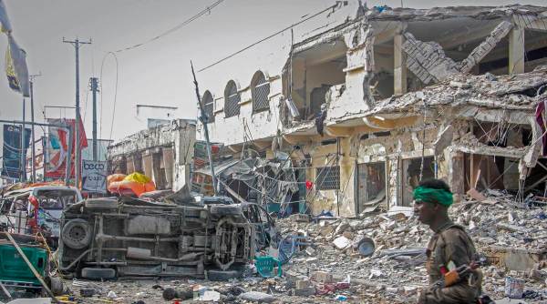 Somalia bomb explosion, somalia car blast