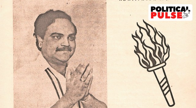 Symbol used in then Sena leader Chhagan Bhujbal's  poll campaign in 1985.
