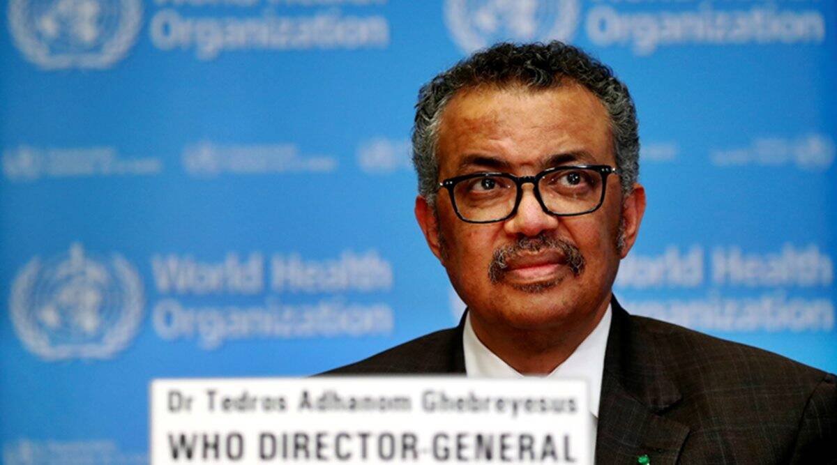 WHO chief Dr Tedros Adhanom Ghebreyesus