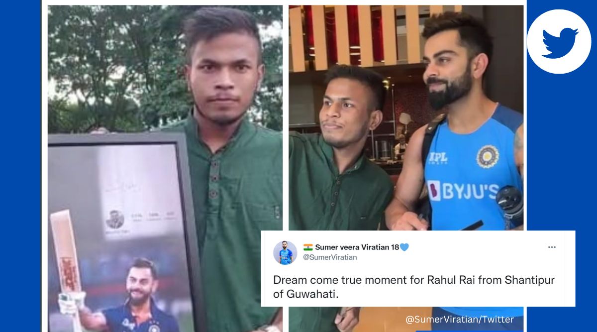 Assam man meets Virat Kohli, hotel, Assam, Guwahati, cricket, India team, Twitter, Rahul Rahi, Rs 23,000, viral, trending