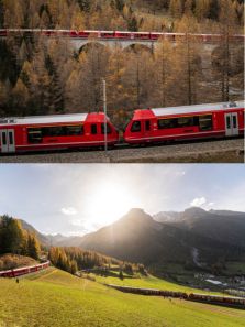 Swiss claim record for world’s longest passenger train