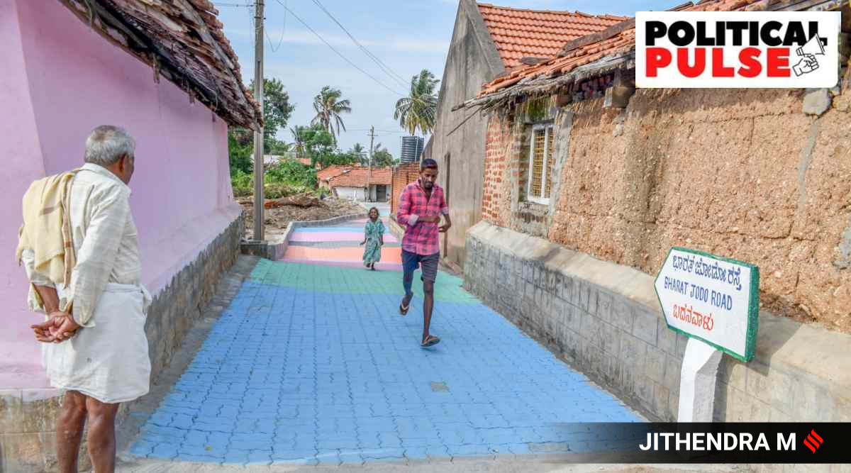 Interlocking tiles and ties: Story behind the road Rahul Gandhi inaugurated in Mysuru