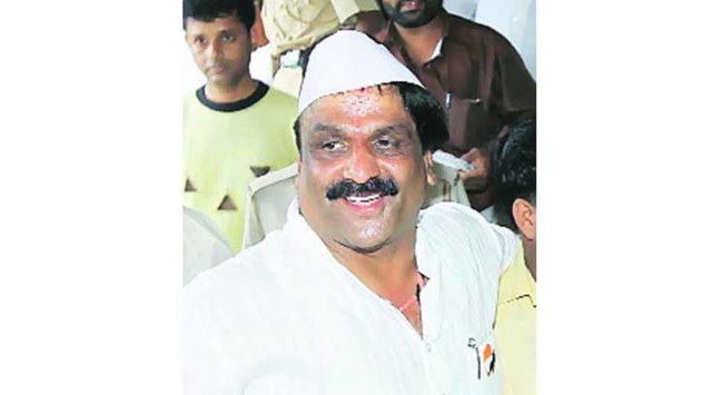Vinayak Nimhan, former MLA from Maharashtra's Shivajinagar Assembly constituency. (Express/File photo)