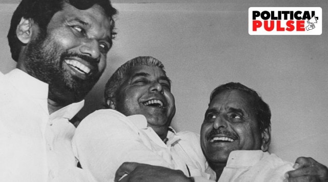 Mulayam was among the crop of first-timers who won that year in the state from communities falling under the category of Other Backward Classes (OBCs), including Kalyan Singh. (Express Archive)