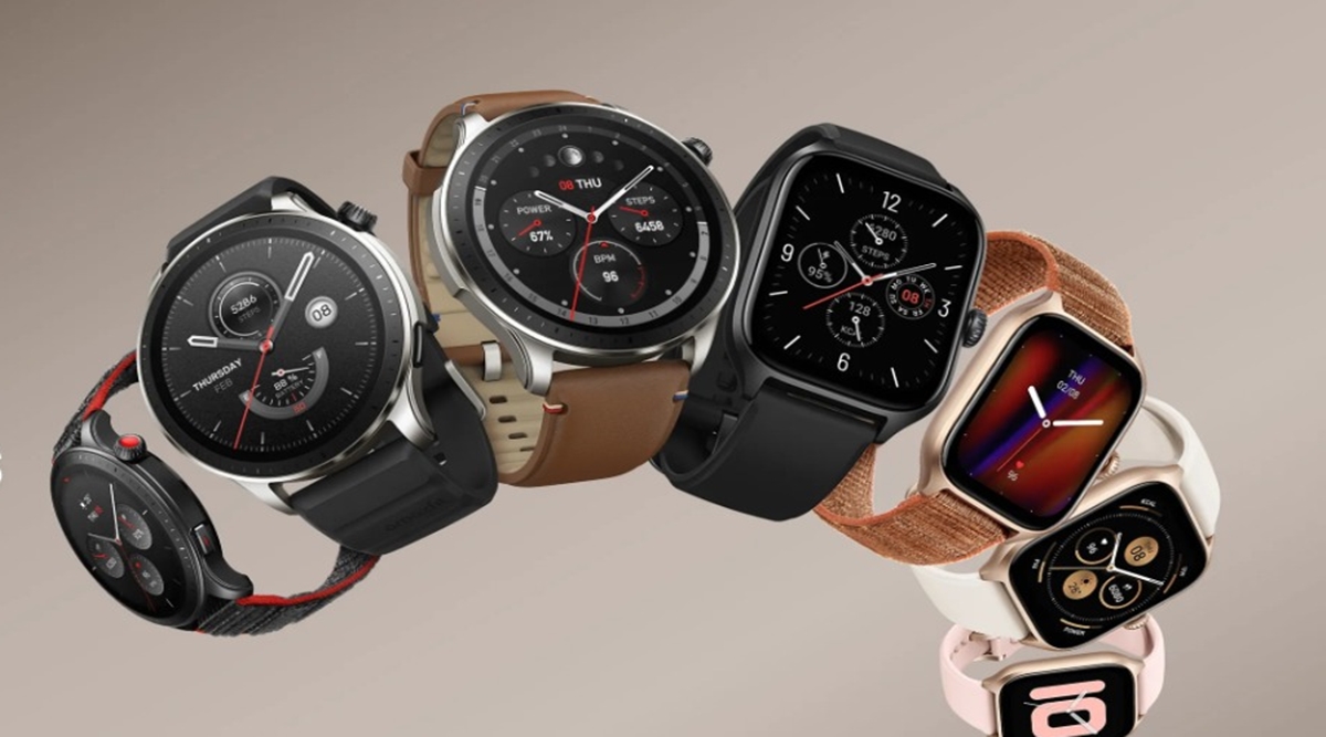Amazfit launches GTR 4 and GTS 4 smartwatches with NavIC assist