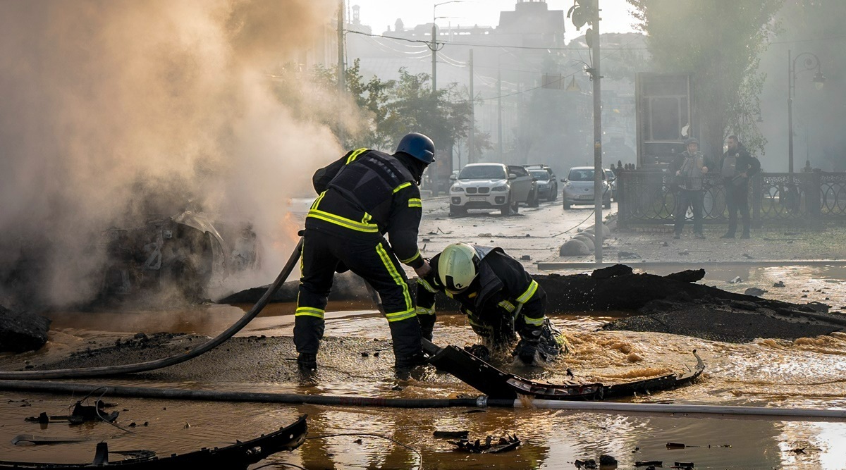 ‘Kamikaze Drones’ Hit Kyiv As Capital Is Rocked By Blasts Second Time ...