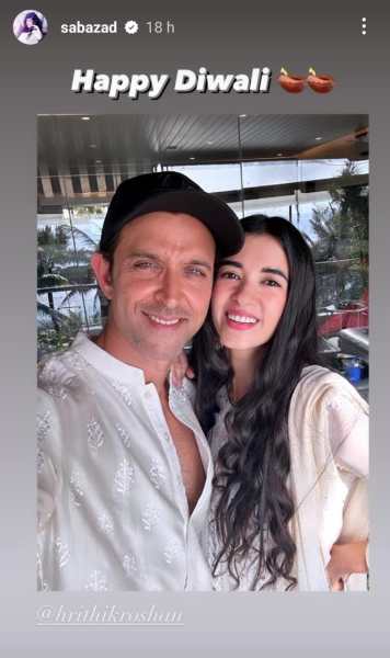 Hrithik Roshan- Saba Azad