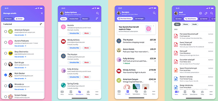 Yahoo Mail for iOS and Android adds a smart search experience for inbox,  with filters