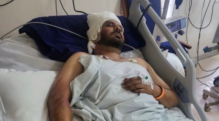 Alfaaz was admitted to Fortis hospital (Source:Twitter)