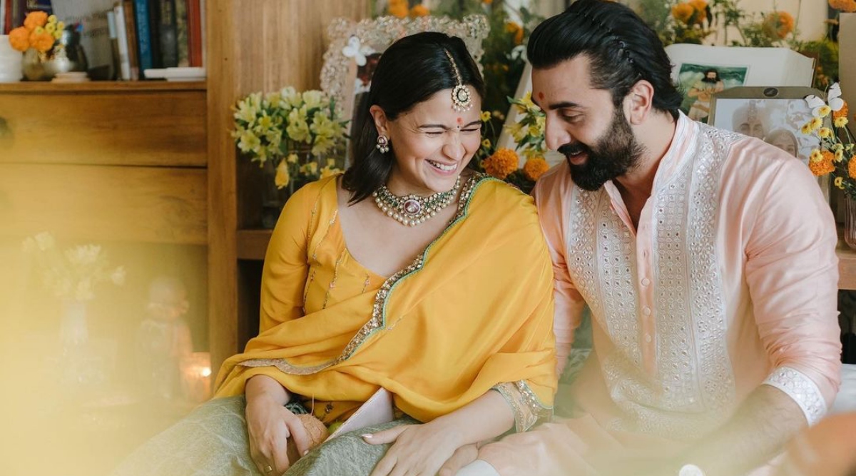 Alia Bhatt and Ranbir Kapoor are 'just love' in baby shower photos,  soon-to-be mom Bipasha Basu can't hold back her compliments | Entertainment  News,The Indian Express