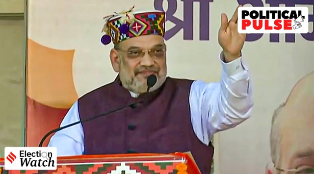 At a rally held in Sataun in Sirmaur district recently, Union Home Minister Amit Shah made it a point to reassure the Dalits that they had nothing to worry from Hattees being given tribal status. (PTI)
