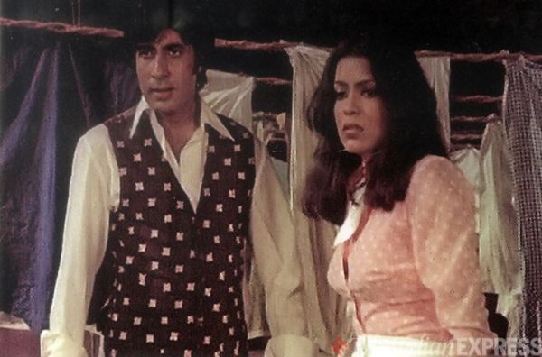 Film star Amitabh Bachchan and Zeenat Aman in film Don. (Express archive photo)