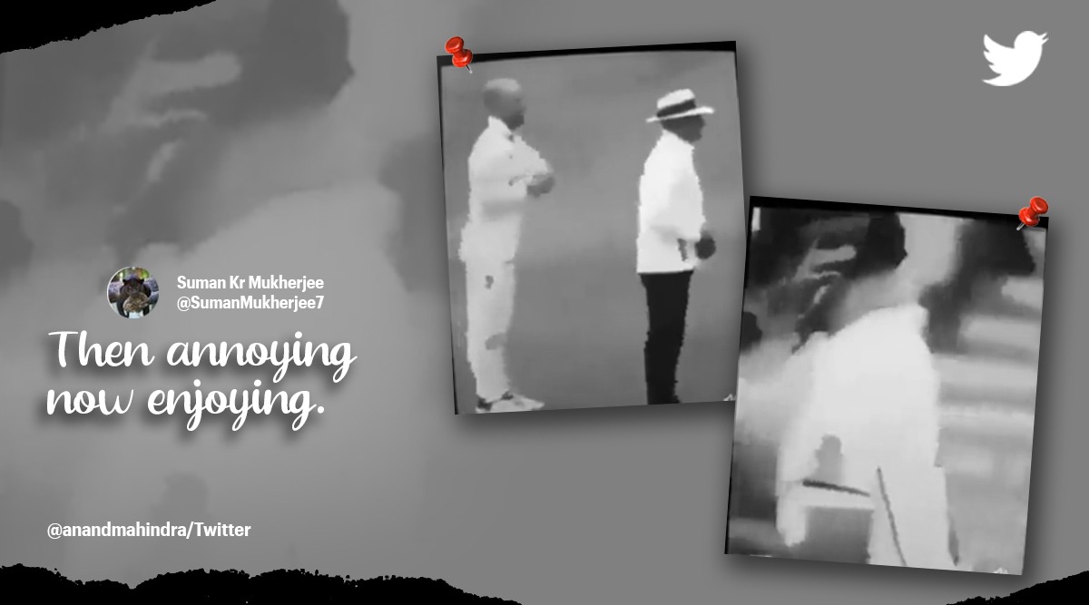 Anand Mahindra, Anand Mahindra tweets, Television in India, antenna voltage TV India, black and white TV, Indian Express