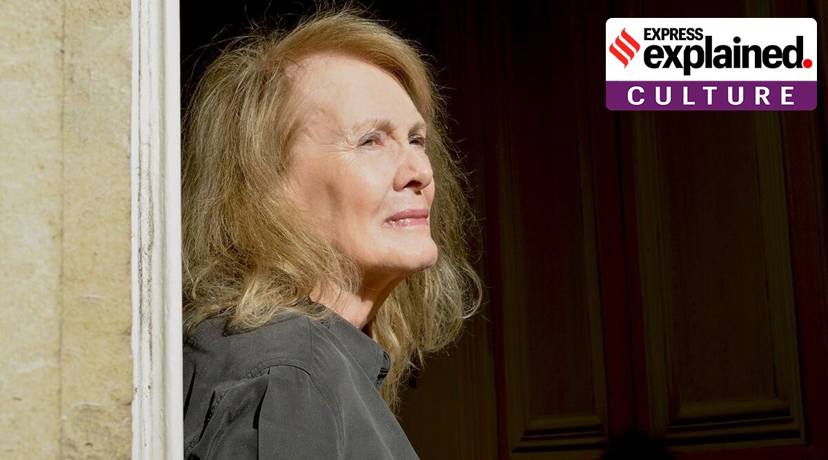 Nobel prize literature 2022, Annie Ernaux, who s Annie Ernaux, express explained, indian express