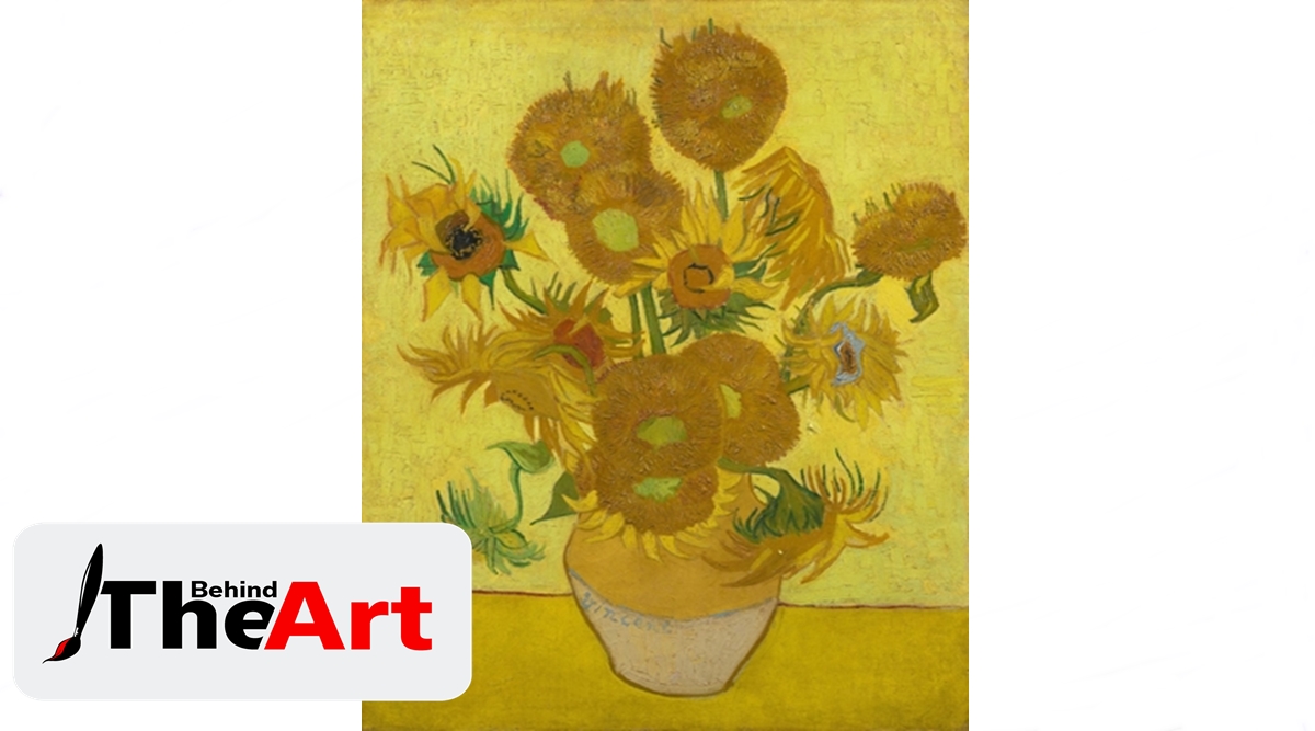 Van Gogh sunflower