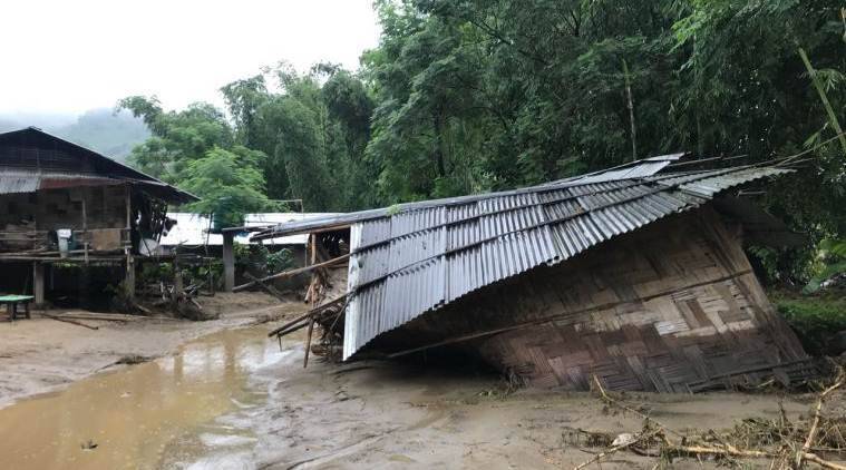 The Sille river has washed away electric poles connecting the 11kv line linking Sille to the 12 Mile area, Power Department Executive Engineer Tarik Mize said.(Representational/ File)