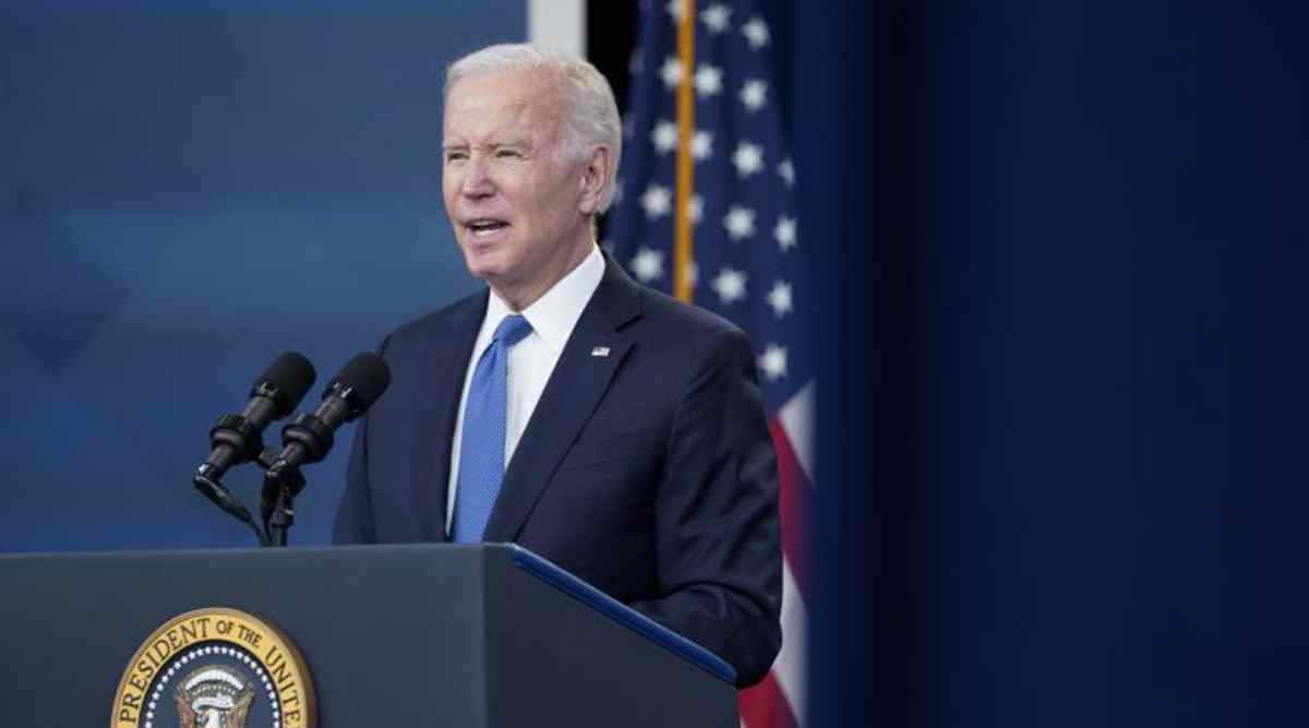President Joe Biden speaks about the student debt relief portal beta test in the South Court Auditorium on the White House complex in Washington, Monday, Oct. 17, 2022. (AP Photo/Susan Walsh)