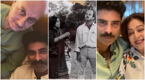 Anupam Kher-Kirron Kher celebrate son Sikandar Kher’s birthday