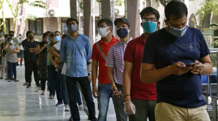 While September saw 1,543 Covid cases and 29 deaths with a positivity rate of 0.47%, August had recorded 9081 new cases, 103 deaths and a positivity rate of 1.51%. (Express photo by Praveen Khanna)