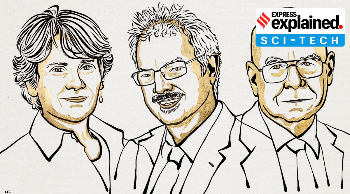 The winners of the 2022 Nobel Prize in Chemistry are Carolyn R. Bertozzi (US), Morten Meldal (Denmark) and K Barry Sharpless (US). (Twitter/@NobelPrize)
